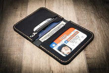 Load image into Gallery viewer, The Georgetown Minimalist Wallet in Black