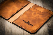 Load image into Gallery viewer, The Tyler Vertical Wallet - Chestnut Brown