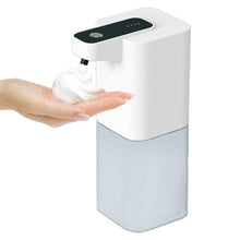 Load image into Gallery viewer, 400ml Capacity Automatic Soap Dispenser Infrared Technology Hand Soap Dispenser Rechargeable Soap Dispenser Convenient Soap Dispenser Automatic Foaming Soap Dispenser Hand Free Countertop Soap Dispensers Xmas Gift Touchless Soap