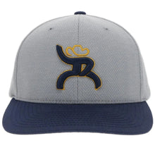 Load image into Gallery viewer, HOOey Hawk Roughy (Grey/Navy) - Ball Cap