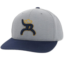 Load image into Gallery viewer, HOOey Hawk Roughy (Grey/Navy) - Ball Cap