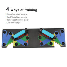 Load image into Gallery viewer, Push Up Rack Edge 9 in 1 Body Building Exercise Fitness Tools Women Men Push-Up Display Shelves and Raisers For GYM Training Body drop shipping
