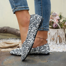 Load image into Gallery viewer, Women’s Pointed-Toe Flat Casual Shoes – Stylish Everyday Sneakers