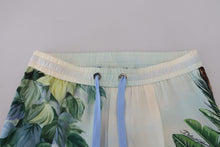Load image into Gallery viewer, Dolce & Gabbana White Floral Printed Men Jogger Pants