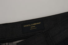 Load image into Gallery viewer, Dolce & Gabbana Black Silk Bandana Print Pants