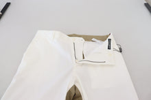 Load image into Gallery viewer, Dolce & Gabbana White Brown Slim Fit Chino Pants