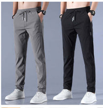 Load image into Gallery viewer, Men’s Straight Leg Sweats – Lightweight, Casual, Korean-Inspired Comfort