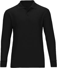 Load image into Gallery viewer, Toddlers Long Sleeve Pique Polo Shirt - Single
