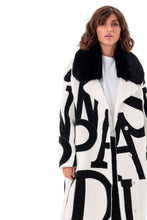 Load image into Gallery viewer, Maru Eco Fur Intarsia Winter Coat