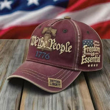 Load image into Gallery viewer, Women's Embroidered Cotton Baseball Cap | Retro Letter Style