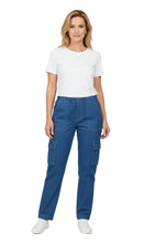 Load image into Gallery viewer, Women's Elastic Stretch Waist Casual Denim Pull-on Cargo Pants