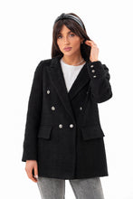 Load image into Gallery viewer, Ora Tweed Double Breasted Blazer