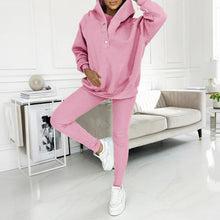 Load image into Gallery viewer, Women’s solid color three piece set