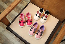 Load image into Gallery viewer, Children's Girls Princess Shoes Bow Big Casual High Quality Material Comfortable No-slip Shoe