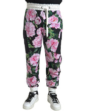Load image into Gallery viewer, Dolce & Gabbana Multicolor Peony Joggers Cotton Men Pants