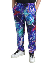 Load image into Gallery viewer, Dolce & Gabbana Multicolor Printed Silk Men Trouser Pants
