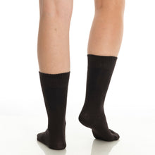Load image into Gallery viewer, Men’s & Women’s Bamboo Diabetic Crew Socks 4-Pack