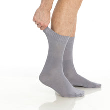 Load image into Gallery viewer, Men’s & Women’s Bamboo Diabetic Crew Socks 4-Pack