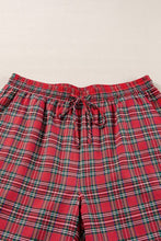 Load image into Gallery viewer, Plus Size Christmas Plaid Shirt and Pants Set