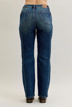 Load image into Gallery viewer, Judy Blue Full Size Seam Detail Straight Leg Jeans