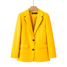 Load image into Gallery viewer, Women's Casual Chic Plaid Coat – Long Sleeve Pocket Jacket