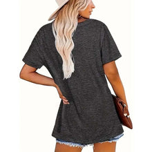 Load image into Gallery viewer, Sunrise Print Round Neck T-Shirt