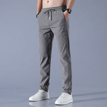 Load image into Gallery viewer, 🧊 Men's Ice Silk Plus Size Straight-Leg Pants