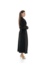 Load image into Gallery viewer, Aria Cashmere Blend Coat in Black