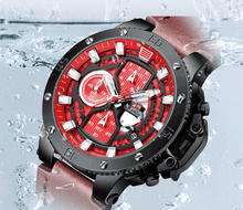 Load image into Gallery viewer, Men's Casual Waterproof Watch With Chronometers And Fluorescent Hands Excellent Design Perfect Gift
