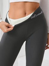 Load image into Gallery viewer, Fleece-Lined Thick Cashmere Winter Leggings