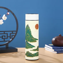 Load image into Gallery viewer, 450mln Style Intelligent Thermos Bottle Classical Style Touch Display Stainless Steel Vacuum Flask Mug Water Bottles Temperature Display Insulated Vacuum Insulated 304 Stainless Steel Water Bottle Heat Resistant Insulated Water Bottle
