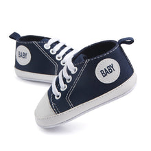 Load image into Gallery viewer, Canvas Classic Sports Sneakers Baby Boys Girls First Walkers Shoes Infant Toddler Soft Sole Anti-slip Baby Shoes