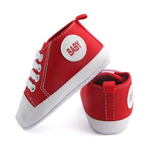 Load image into Gallery viewer, Canvas Classic Sports Sneakers Baby Boys Girls First Walkers Shoes Infant Toddler Soft Sole Anti-slip Baby Shoes