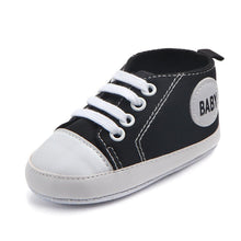Load image into Gallery viewer, Canvas Classic Sports Sneakers Baby Boys Girls First Walkers Shoes Infant Toddler Soft Sole Anti-slip Baby Shoes