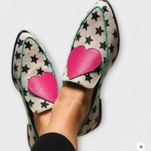Load image into Gallery viewer, Plus Size Low Heel Pointed Toe Women’s Shoes