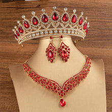Load image into Gallery viewer, Bridal Crown Wedding Alloy Diamond Crown Fashion Elegant Headdress