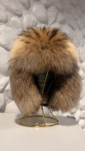 Load image into Gallery viewer, Genuine Raccoon Leather Hat Unisex
