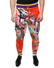 Load image into Gallery viewer, Dolce & Gabbana Multicolor Printed Jogger Sweatpants Pants