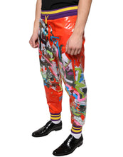 Load image into Gallery viewer, Dolce & Gabbana Multicolor Printed Jogger Sweatpants Pants