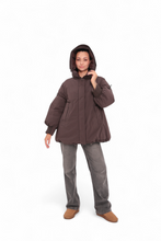 Load image into Gallery viewer, ⇆ Reversible 2 in 1 Insulated Bio-Down Winter Coat