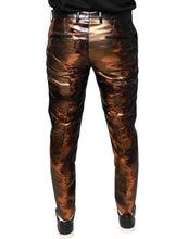 Load image into Gallery viewer, Dolce & Gabbana Multicolor Jacquard Skinny Men Pants