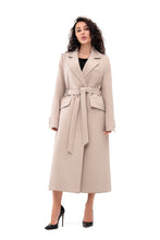 Load image into Gallery viewer, Natti Fitted Wool Blend Overcoat