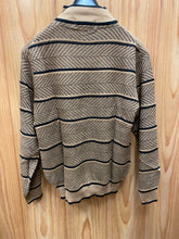 Load image into Gallery viewer, Stacy Adams 2204 Cafe Geometric Print Sweater | Quarter Zip