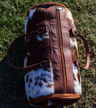 Load image into Gallery viewer, Cowhide Duffel bag