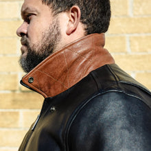 Load image into Gallery viewer, Moto Bomber - Men's Leather Jacket
