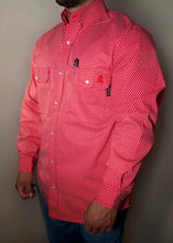 Load image into Gallery viewer, FR Pearl Snap Work shirt - Alpha Red