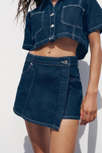 Load image into Gallery viewer, Women's Loose Denim Shirt-Dress & Pants Two-Piece Set – Cotton