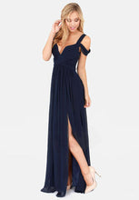 Load image into Gallery viewer, Long Floor Length Elegant Greek Style Pleated Dress