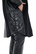Load image into Gallery viewer, Genuine Silver Fox Fur Italian Cashmere Wool Freudenberg Comfortemp® Coat