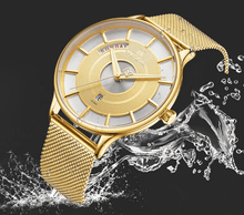 Load image into Gallery viewer, Universal Waterproof Modern Luxury Watch Stainless Steel Hardlex Glass Excellent Design Perfect Gift For Him